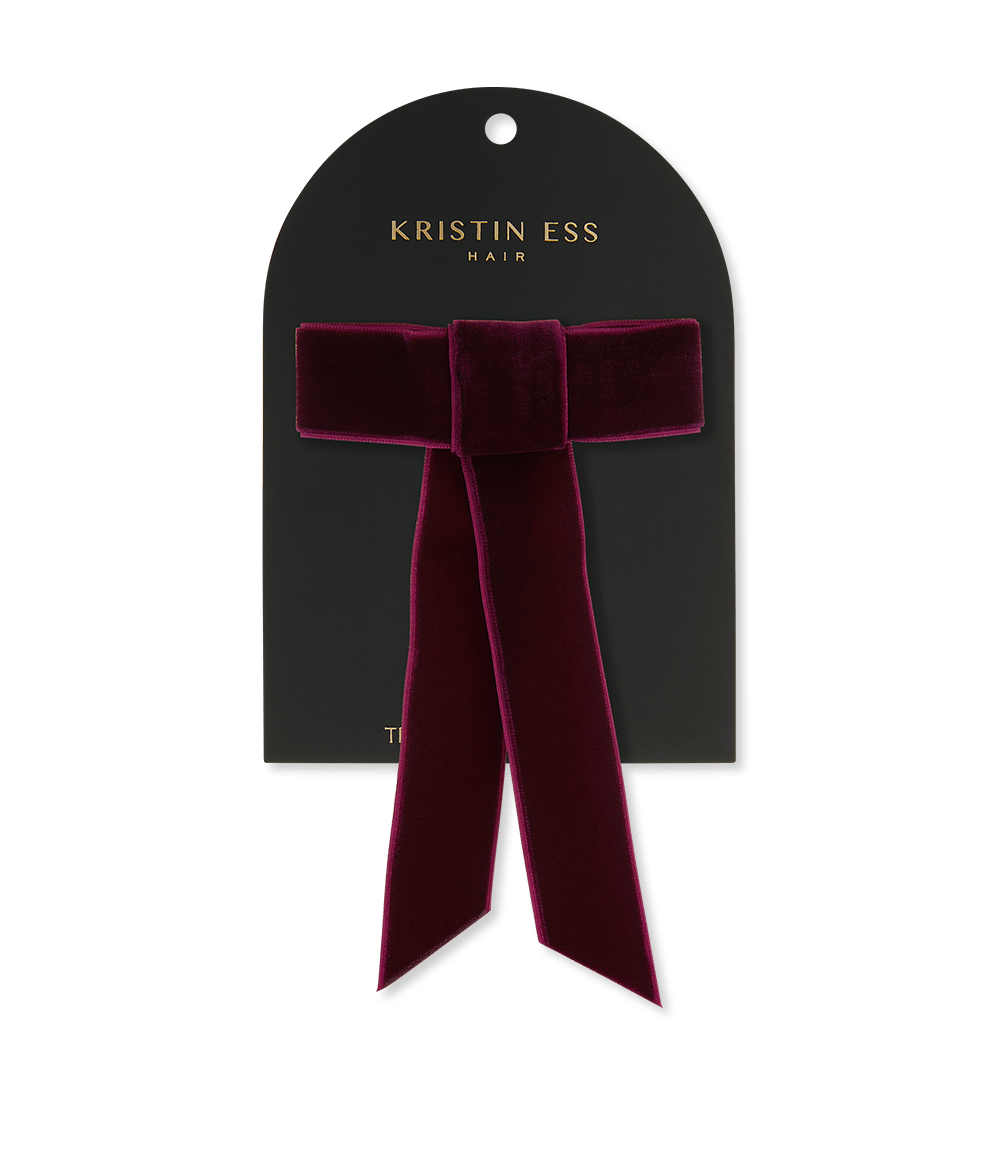 Bow Slide - Plum