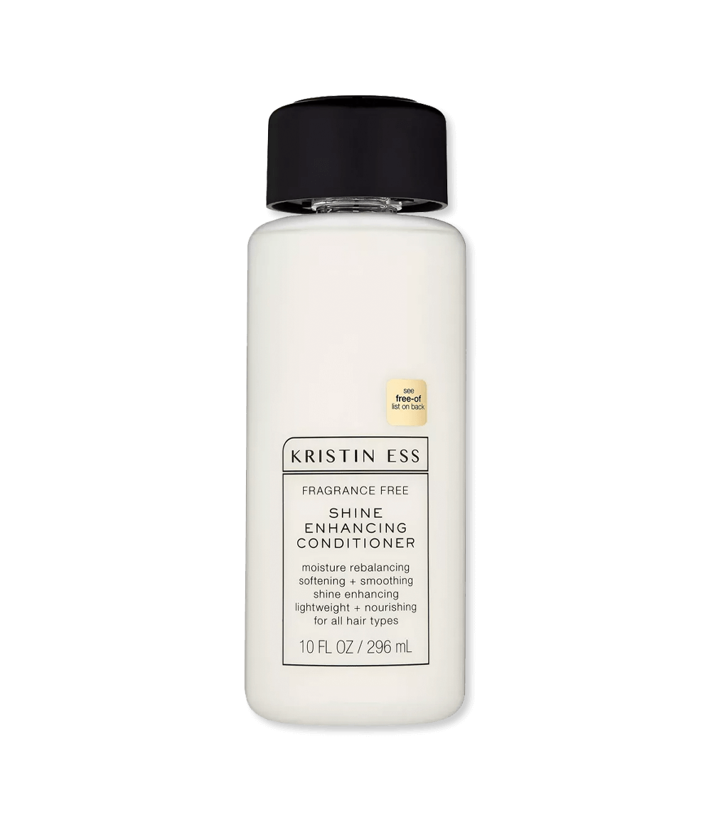 Fragrance Free Shine Enhancing Conditioner for Moisture, Hydration + Shine, Vegan, Silicone Free, Color + Keratin Safe