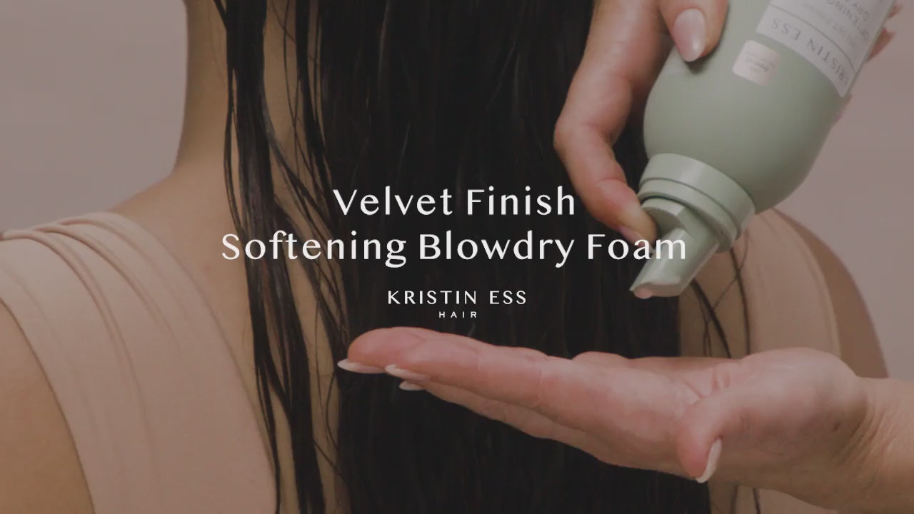 SOFTENING BLOW DRY FOAM
